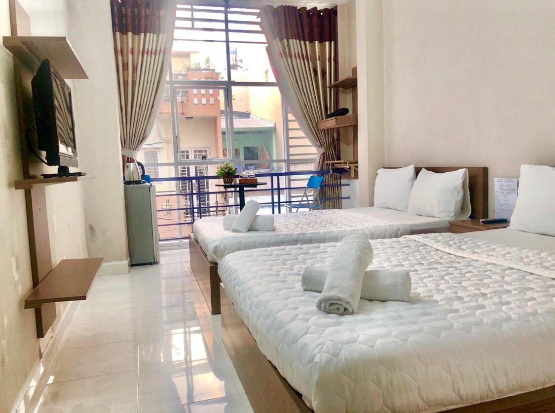 Thanhha Guesthouse At Bui Vien Walking Street Ho Chi Minh-byen Eksteriør bilde